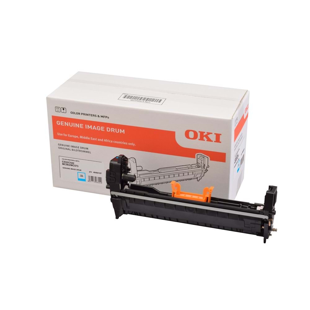 OKI C532/MC573 Camgöbeği Orijinal Toner Kartuşu (Cyan Toner Cartridge)
