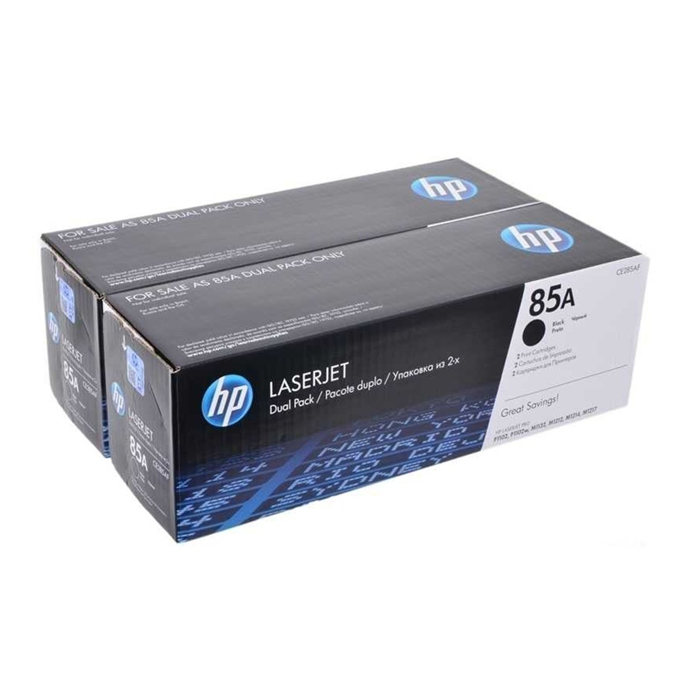 HP 85A Siyah LaserJet İkili Paket Toner Kartuşu (CE285AF)