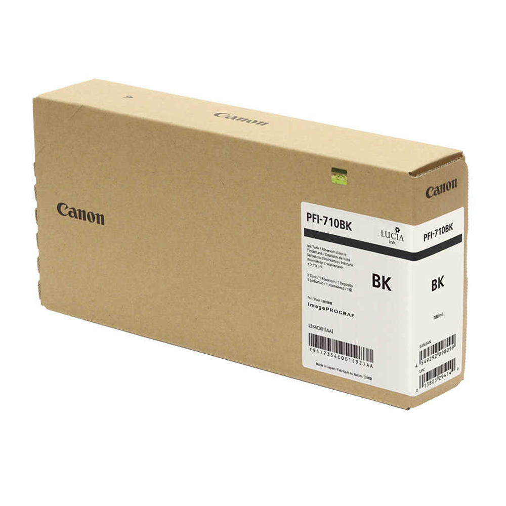 CANON 2354C001 PFI-710 MBK 700ml Orijinal Mat Siyah (Matte Black) Plotter Mürekkep Kartuşu