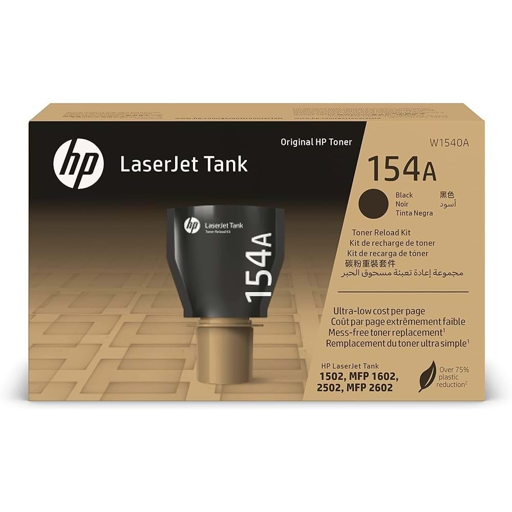 HP 154A Siyah Orijinal LaserJet Tank Toner Dolum Seti (2.500 Sayfa) - W1540A
