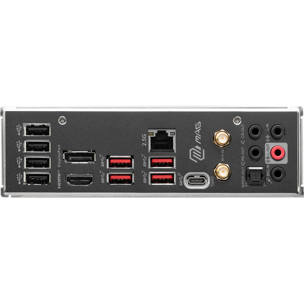 MSI MAG B760 TOMAHAWK WIFI6E DDR5 HDMI-DP TYPEC PCIE 4.0 1700p ATX