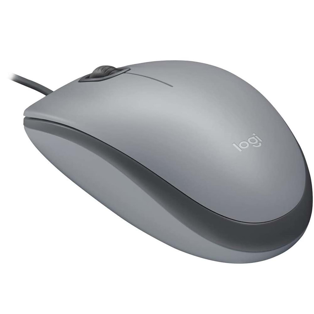 M110 Silent Kablolu Optik Mouse Mid Gray - 910-006760