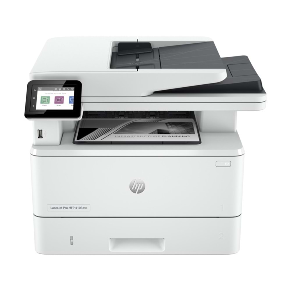 HP A4 4103DW 2Z627A Siyah Çok Fonksiyonlu Lazer Yazıcı Usb,Ethernet,Kablosuz