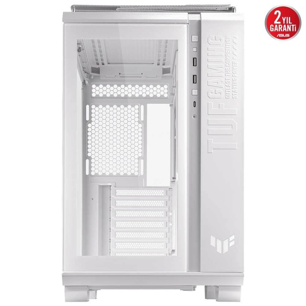 ASUS GT502 PLUS TUF GAMING TG WHITE Gaming Mid-Tower PC Kasası Beyaz / 90DC0093-B19000