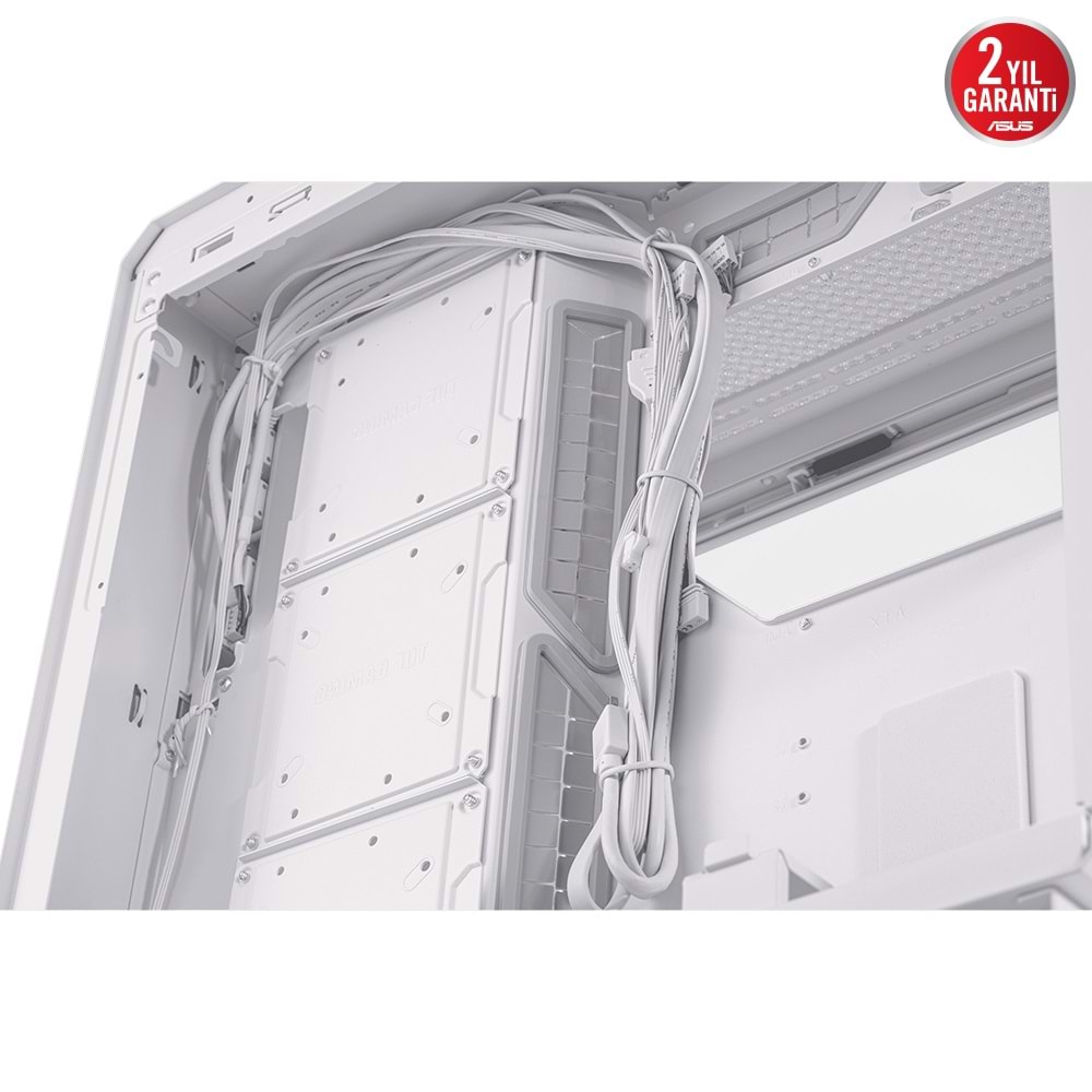 ASUS GT502 PLUS TUF GAMING TG WHITE Gaming Mid-Tower PC Kasası Beyaz / 90DC0093-B19000