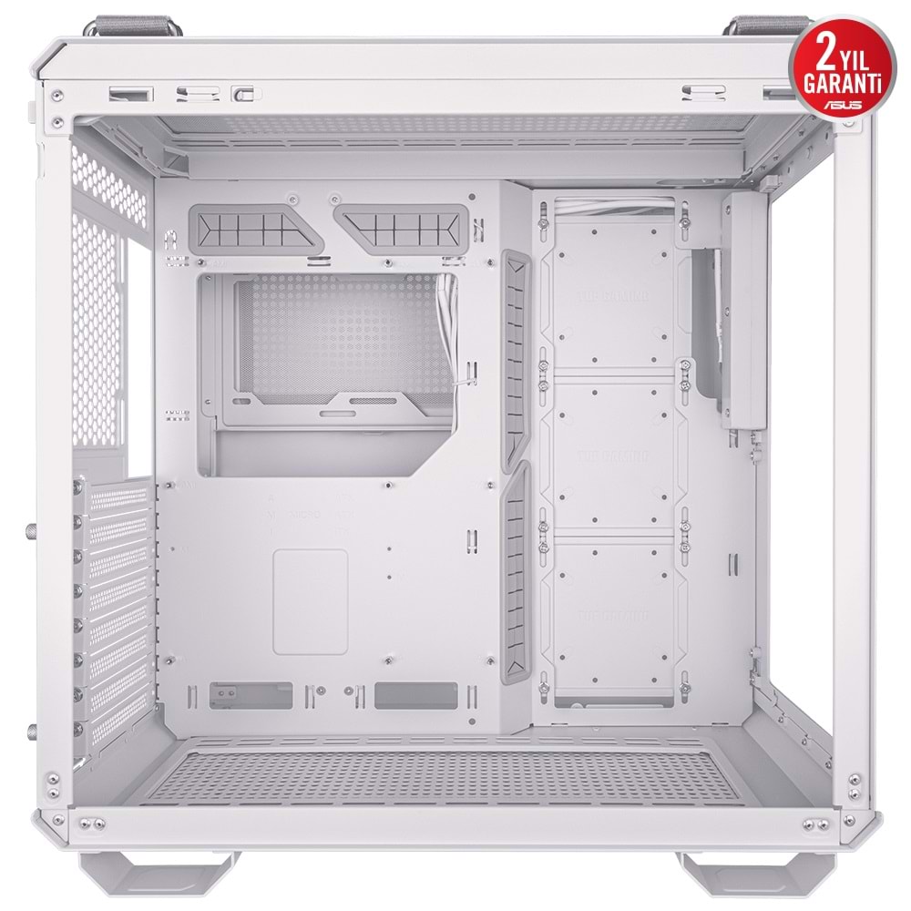 ASUS GT502 PLUS TUF GAMING TG WHITE Gaming Mid-Tower PC Kasası Beyaz / 90DC0093-B19000