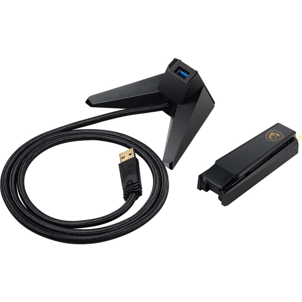 MSI AXE5400 WIFI6E Usb Kablosuz Ağ Adaptörü