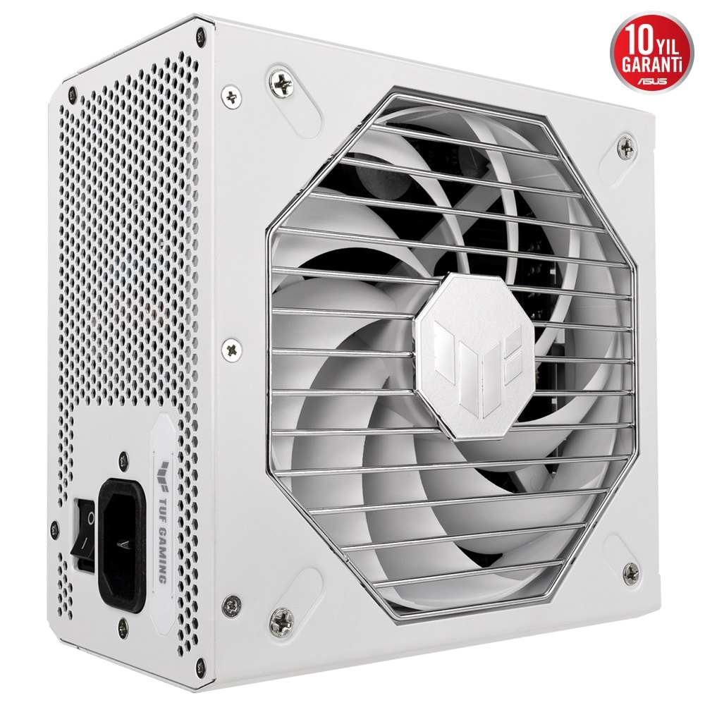 ASUS 1000w 80+ Gold TUF GAMING 1000G WHITE Tam Modüler Power Supply Beyaz / 90YE00S5-B0NA00