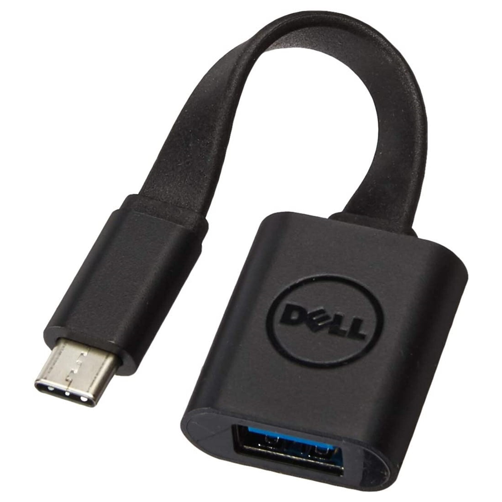 DELL 470-ABNE USB-C - USB-A 3.0 Dönüştürücü Adaptör (Siyah)