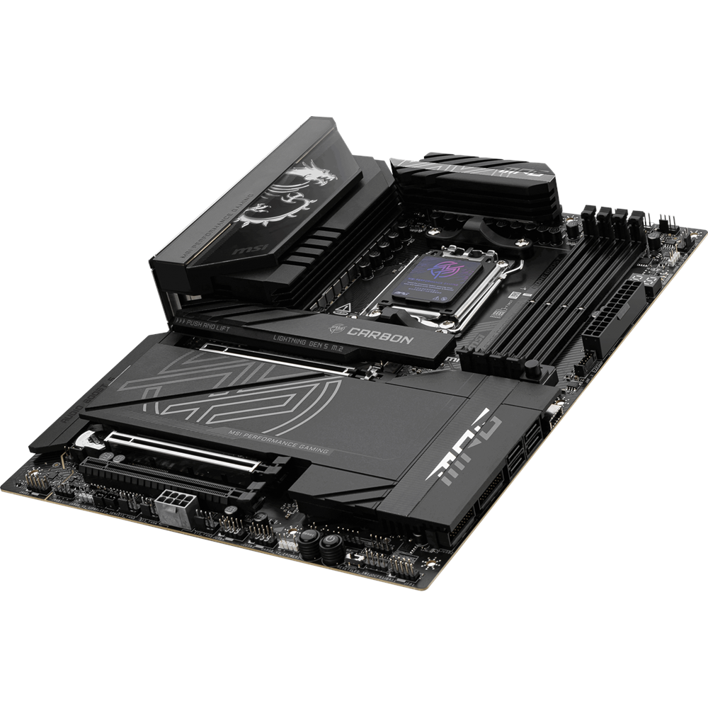 MSI MPG X870E CARBON WIFI7 DDR5 HDMI-DP TYPEC PCIE 5.0 AM5 ATX