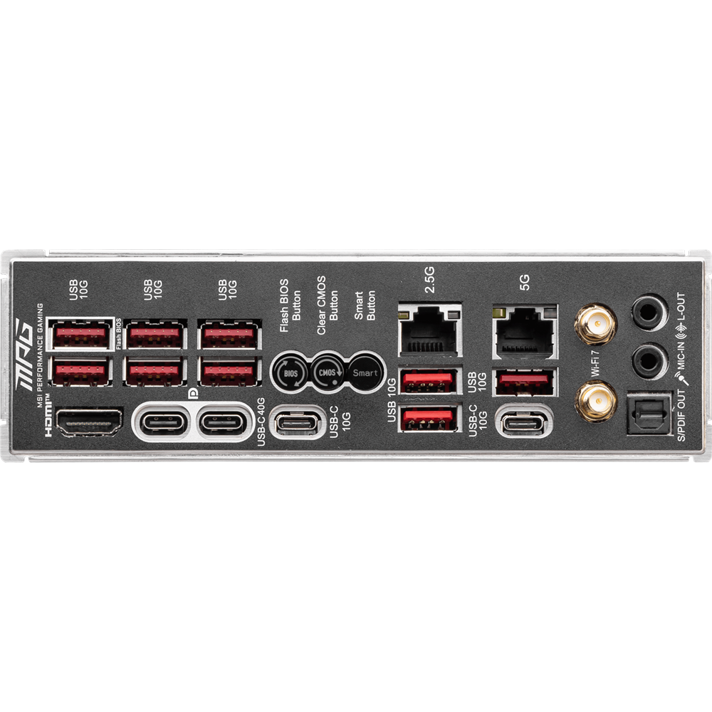 MSI MPG X870E CARBON WIFI7 DDR5 HDMI-DP TYPEC PCIE 5.0 AM5 ATX