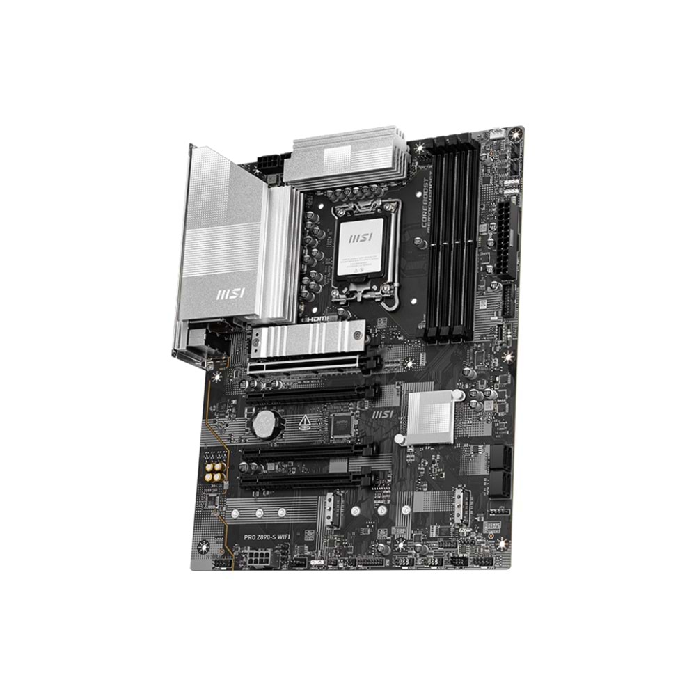 MSI PRO Z890-S WIFI6E DDR5 HDMI-DP TYPEC PCIE 5.0 1851p ATX