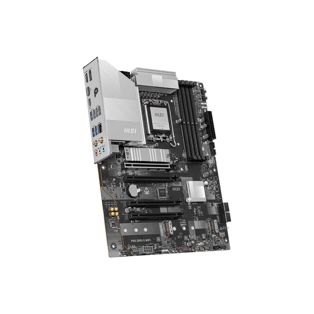 MSI PRO Z890-S WIFI6E DDR5 HDMI-DP TYPEC PCIE 5.0 1851p ATX