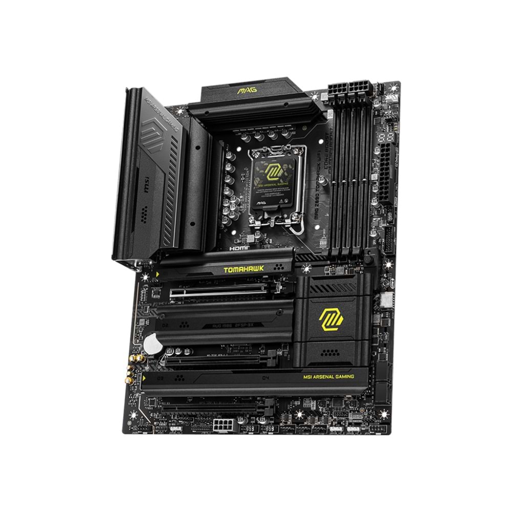 MSI MAG Z890 TOMAHAWK WIFI7 DDR5 HDMI-DP TYPEC PCIE 5.0 1851p ATX