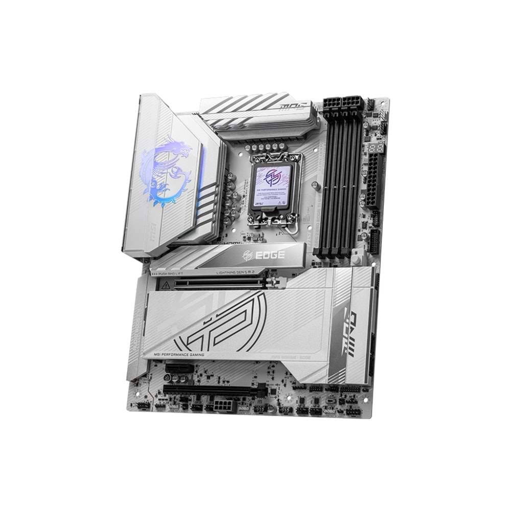 MSI MPG Z890 EDGE TI WIFI7 DDR5 HDMI-DP TYPEC PCIE 5.0 1851p ATX