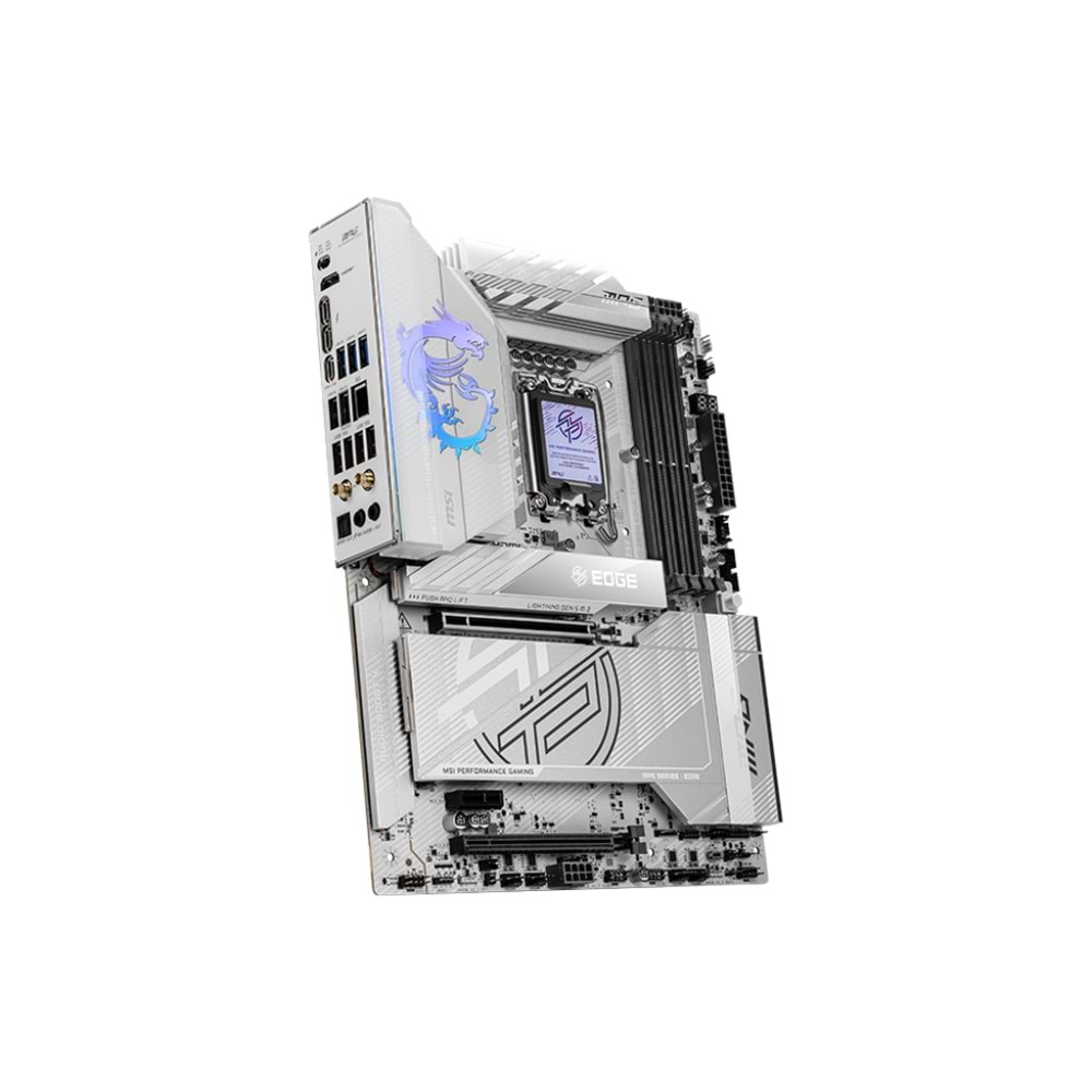 MSI MPG Z890 EDGE TI WIFI7 DDR5 HDMI-DP TYPEC PCIE 5.0 1851p ATX