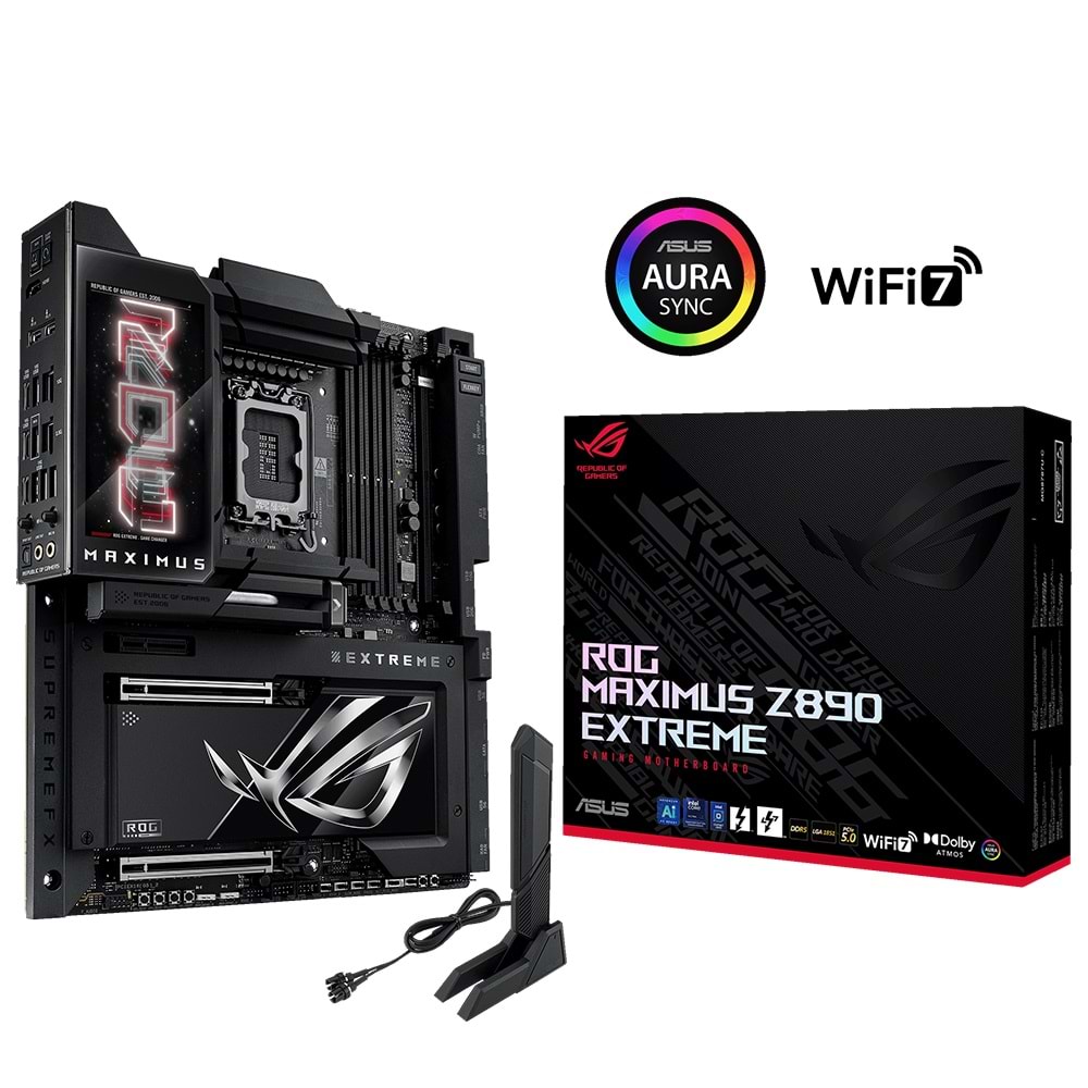 ASUS ROG MAXIMUS Z890 EXTREME WIFI7 DDR5 HDMI-THUNDERBOLT5 TYPEC PCIE 5.0 1851p ATX / 90MB1IA0-M0EAY0