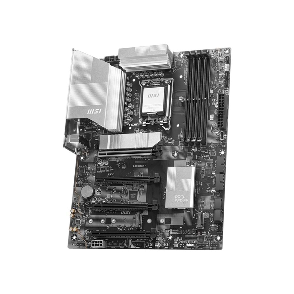 MSI PRO B860-P DDR5 HDMI-DP TYPEC PCIE 5.0 1851p ATX