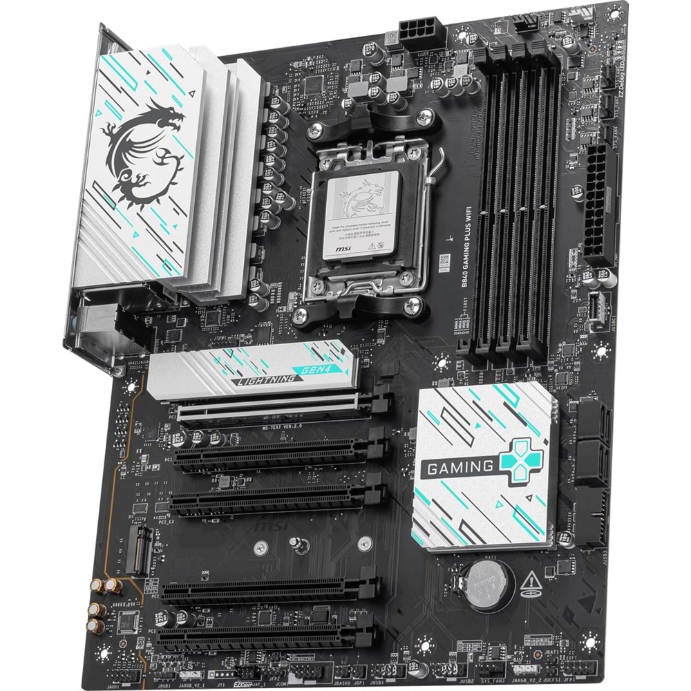 MSI B840 GAMING PLUS WIFI7 DDR5 HDMI-TYPEC PCIE 4.0 AM5 ATX