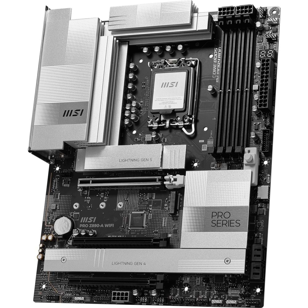 MSI PRO Z890-A WIFI7 DDR5 HDMI-TYPEC PCIE 5.0 1851p ATX
