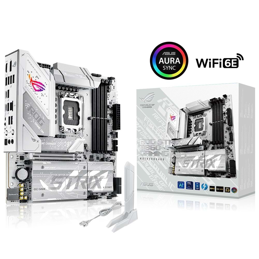 ASUS ROG STRIX B860-G GAMING WIFI7 DDR5 HDMI-DP TYPEC PCIE 5.0 1851p ATX