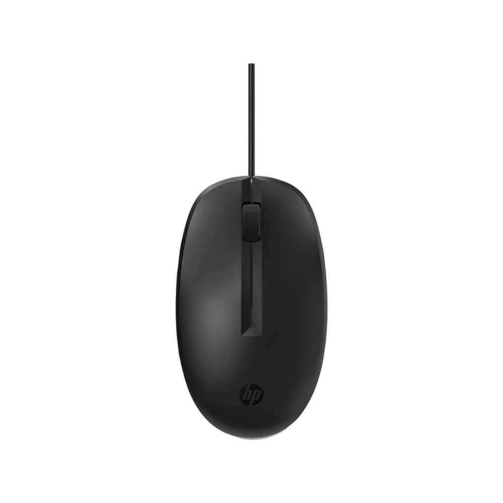 HP 125 Kablolu Optik Mouse Siyah - 265A9UT