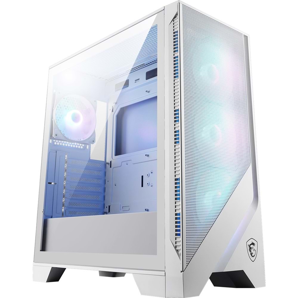 MSI MAG FORGE 320R AIRFLOW WHITE Gaming Nid-Tower PC Kasası Beyaz