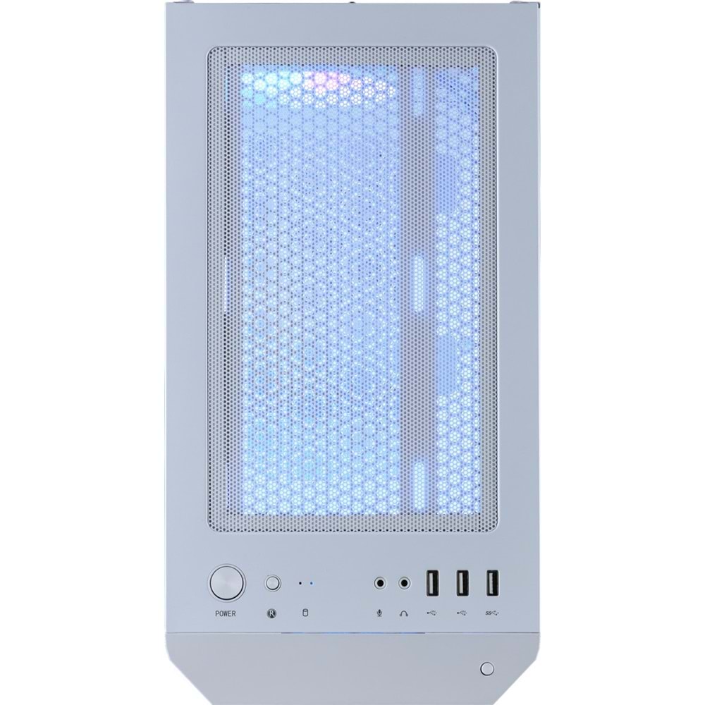 MSI MAG FORGE M100R WHITE Gaming Micro-Tower PC Kasası Beyaz