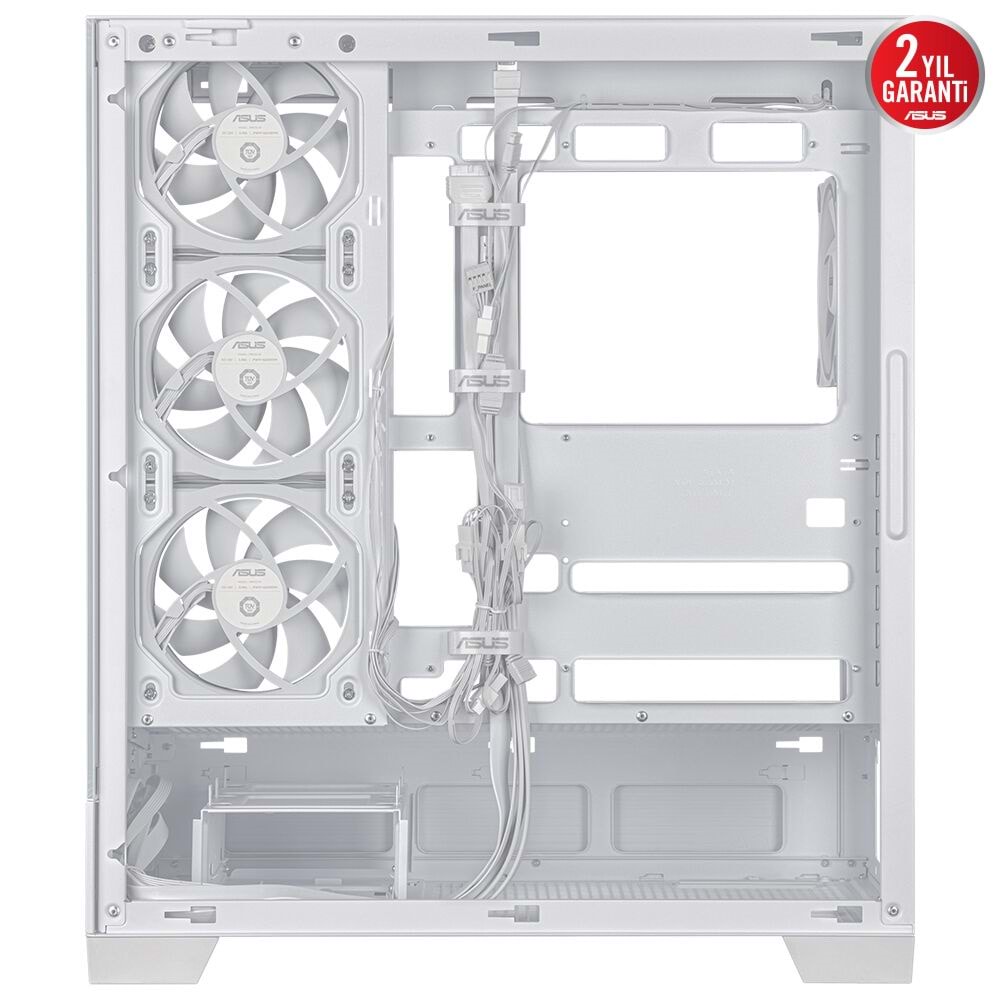 ASUS A31 PLUS TG ARGB WHITE Gaming Mid-Tower PC Kasası Beyaz / 90DC00R3-B19000