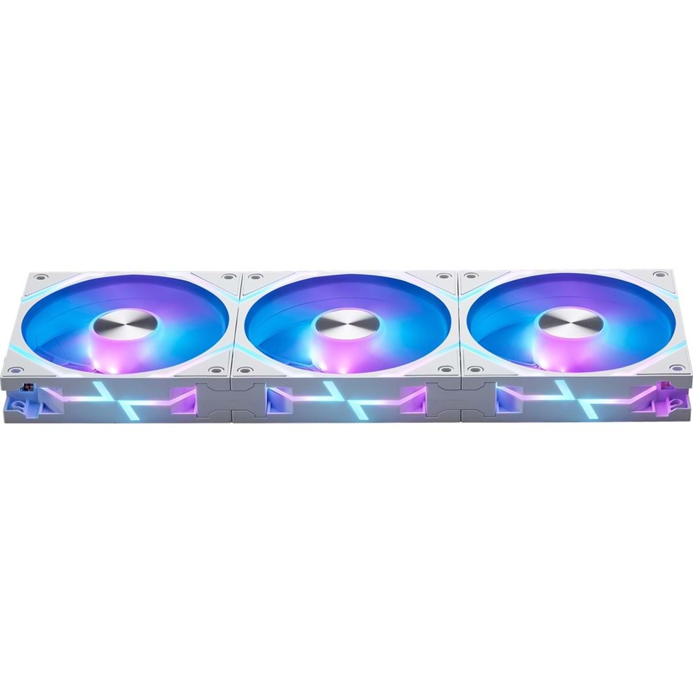 MSI MPG EZ120 ARGB WHITE-3W Kasa Fanı 3-lü Set Beyaz