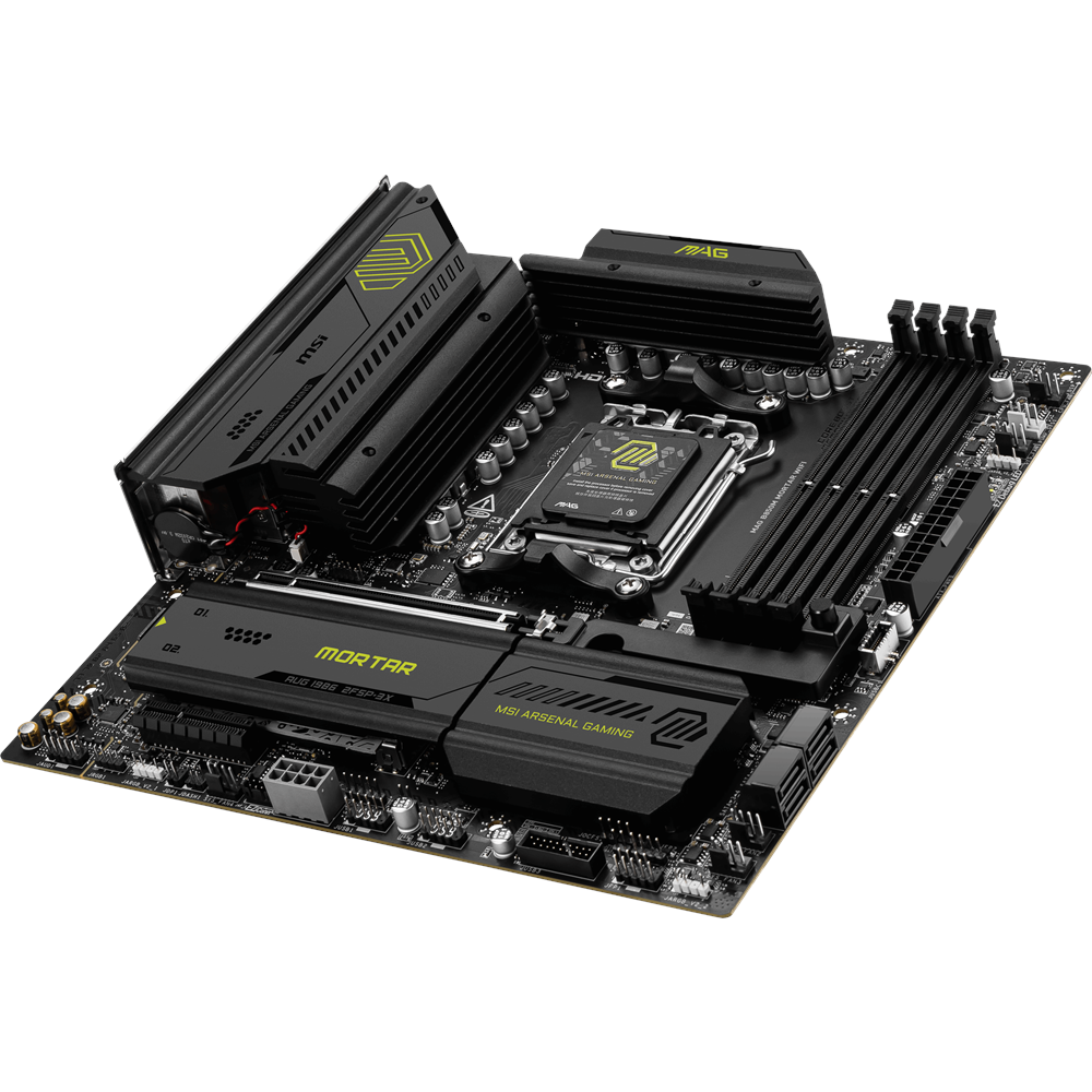 MSI MAG B850M MORTAR WIFI7 DDR5 HDMI-DP PCIE 5.0 AM5 mATX