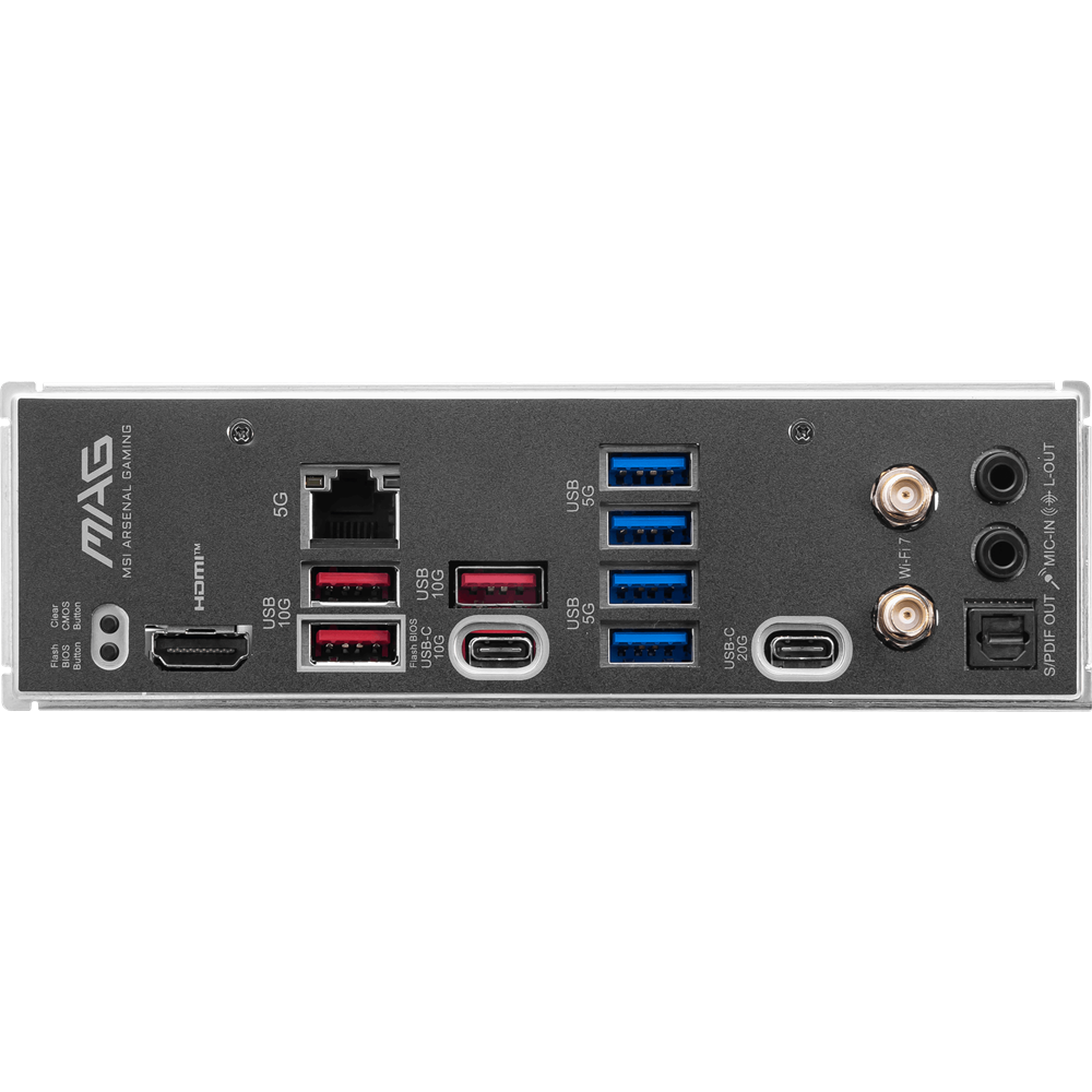 MSI MAG B850M MORTAR WIFI7 DDR5 HDMI-DP PCIE 5.0 AM5 mATX
