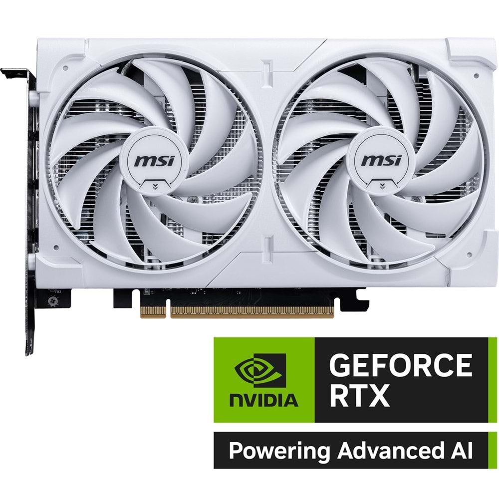 MSI 8GB RTX5060 8G VENTUS 2X OC WHITE GDDR7 HDMI-DP PCIE 5.0 BEYAZ