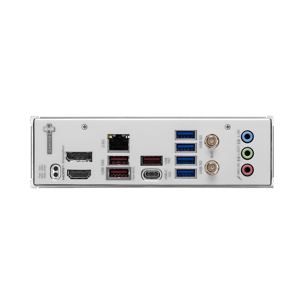 MSI B850 GAMING PLUS WIFI6E DDR5 HDMI-DP TYPEC PCIE 5.0 AM5 ATX BEYAZ