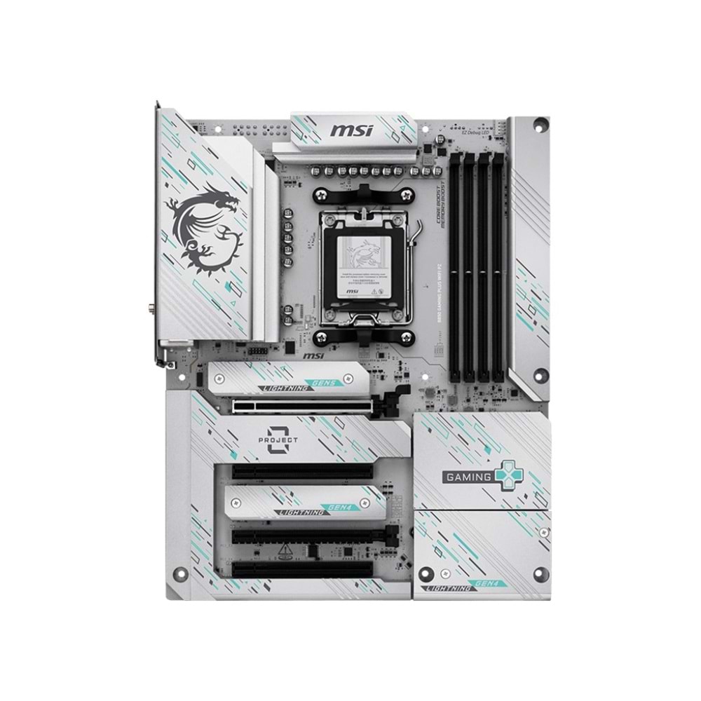 MSI B850 GAMING PLUS WIFI7 PZ DDR5 HDMI-DP TYPEC PCIE 5.0 AM5 ATX