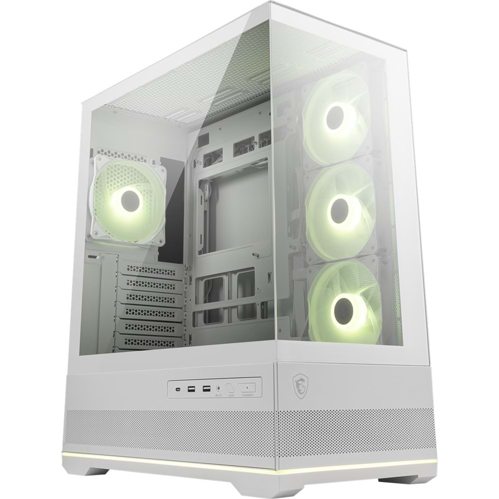 MSI MAG PANO 110R PZ WHITE Gaming Mid-Tower PC Kasası Beyaz