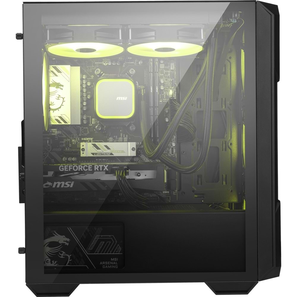 MSI MAG FORGE M120R AIRFLOW Gaming Mid-Tower PC Kasası