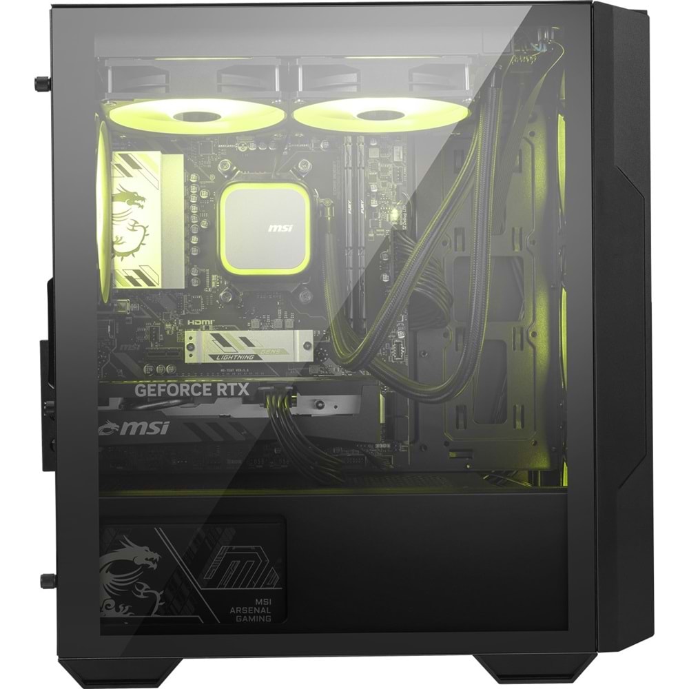 MSI MAG FORGE M110R AIRFLOW Gaming Mid-Tower PC Kasası