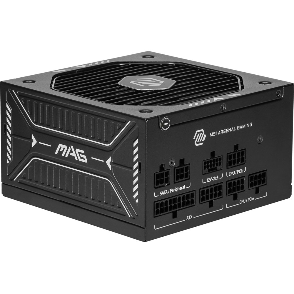 MSI 750W 80+ Gold MAG A750GLS PCIE5 Tam Modüler Power Supply