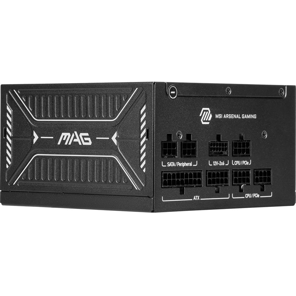 MSI 750W 80+ Gold MAG A750GLS PCIE5 Tam Modüler Power Supply