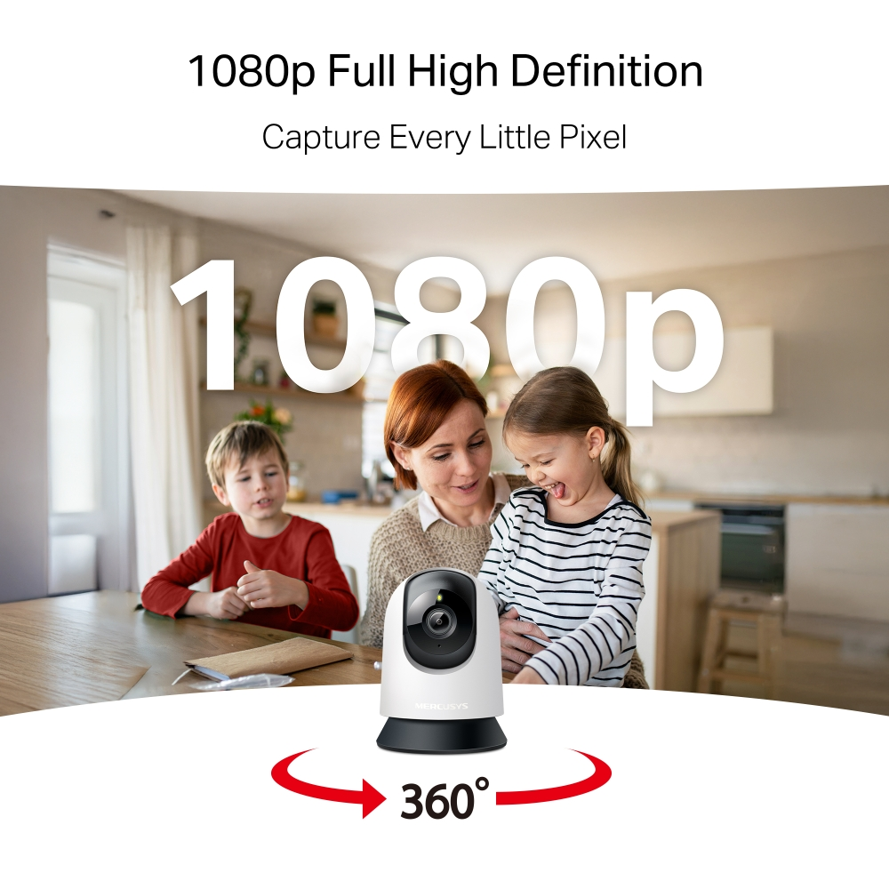 MERCUSYS 2MP 4mm Wıfı Kablosuz IP Kamera MC200