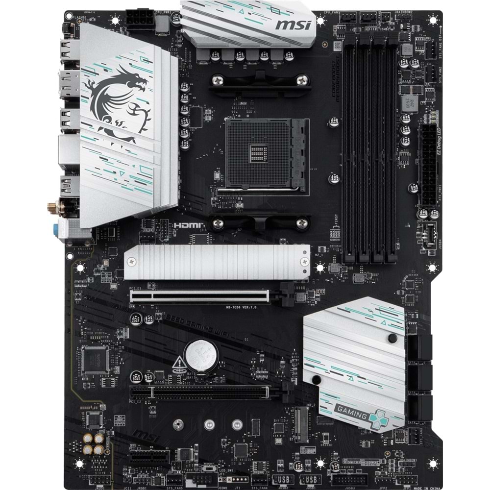 MSI B550 GAMING WIFI5 DDR4 HDMI-DP TYPEC PCIE 4.0 AM4 mATX