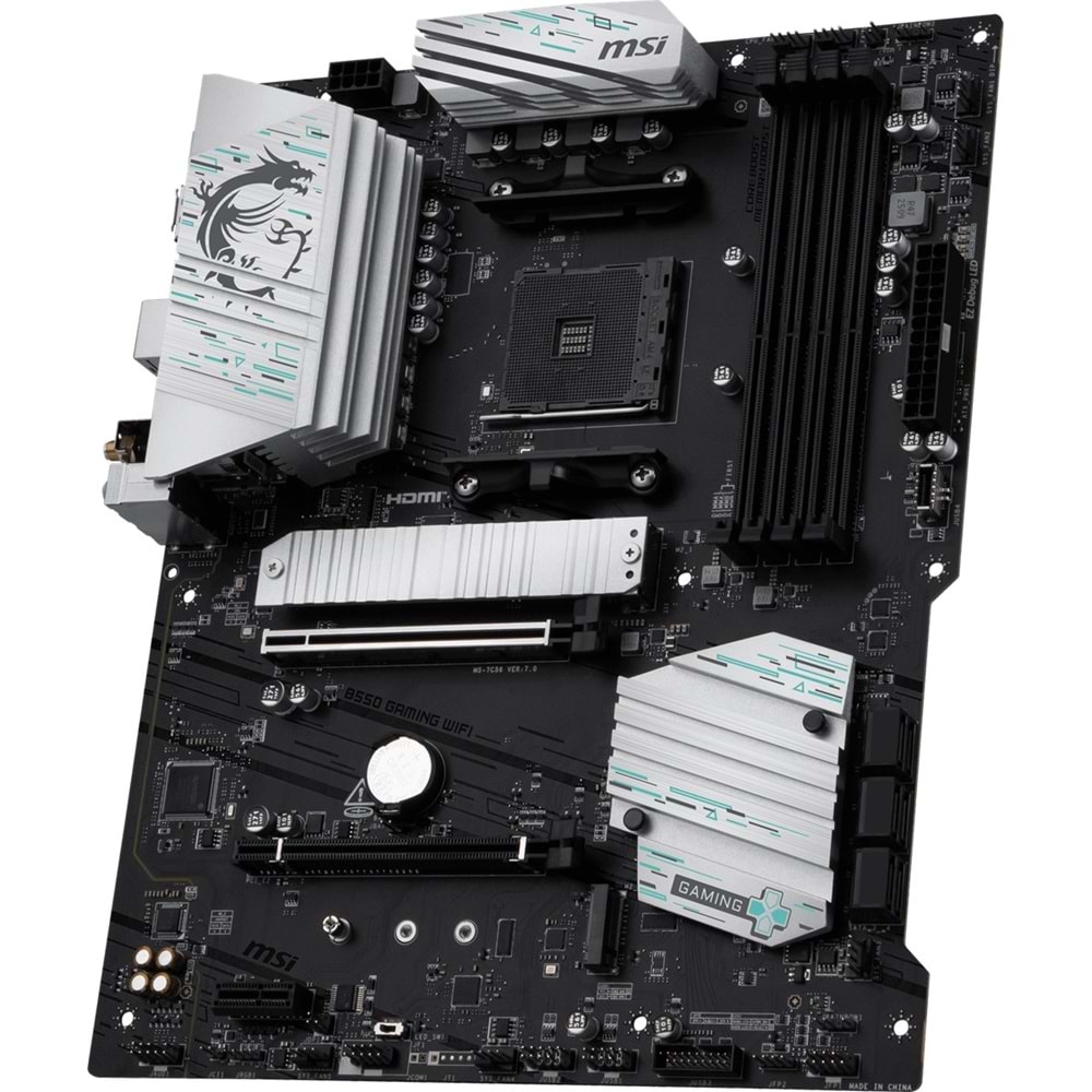 MSI B550 GAMING WIFI5 DDR4 HDMI-DP TYPEC PCIE 4.0 AM4 mATX