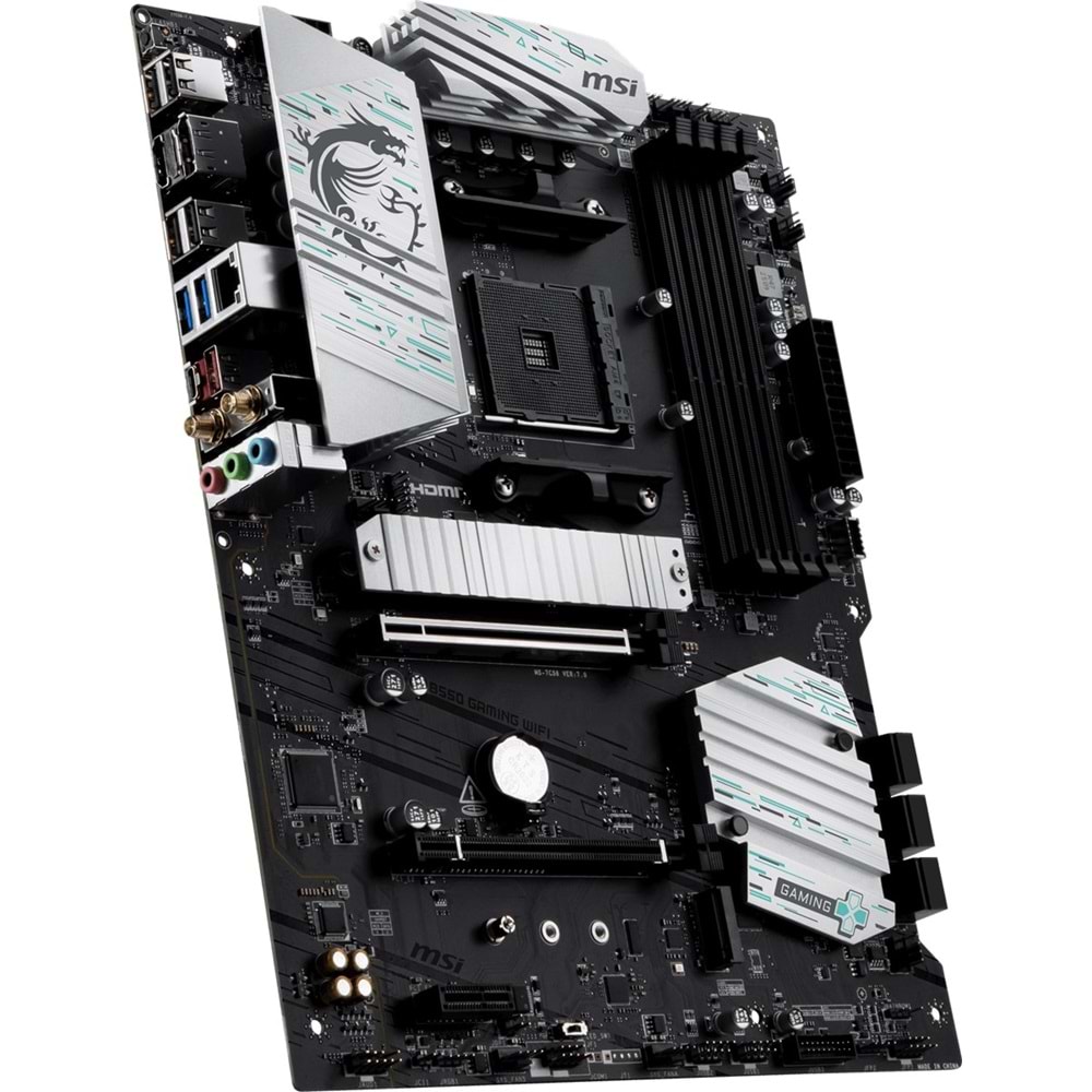 MSI B550 GAMING WIFI5 DDR4 HDMI-DP TYPEC PCIE 4.0 AM4 mATX