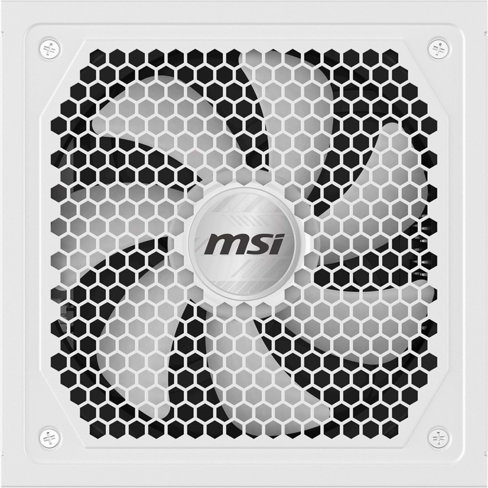 MSI 1000w 80+ Gold MAG A1000GL PCIE5 WHITE Tam Modüler Power Supply Beyaz