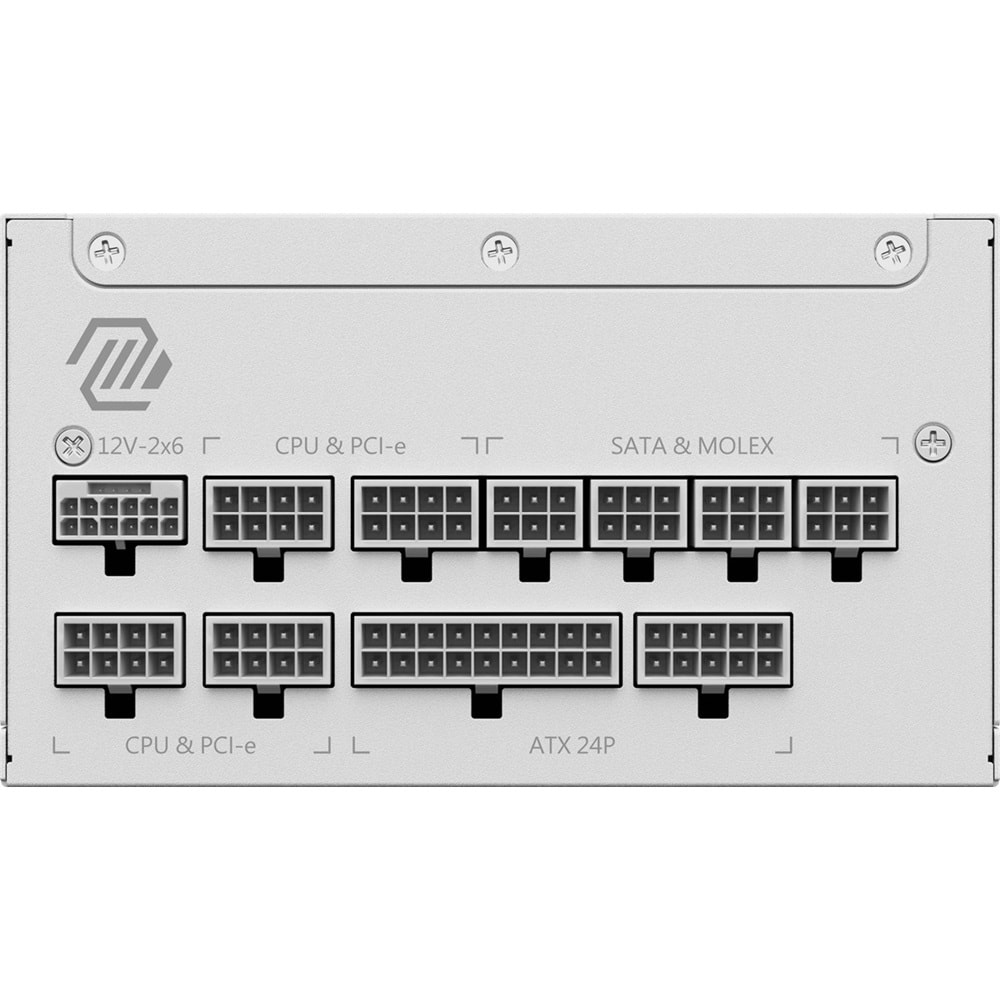 MSI 1000w 80+ Gold MAG A1000GL PCIE5 WHITE Tam Modüler Power Supply Beyaz
