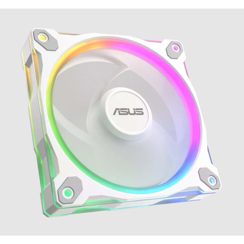 ASUS PRIME MR120 ARGB Beyaz Üçlü Kasa Fanı Seti (3'li set) / 90DA00I3-B09020