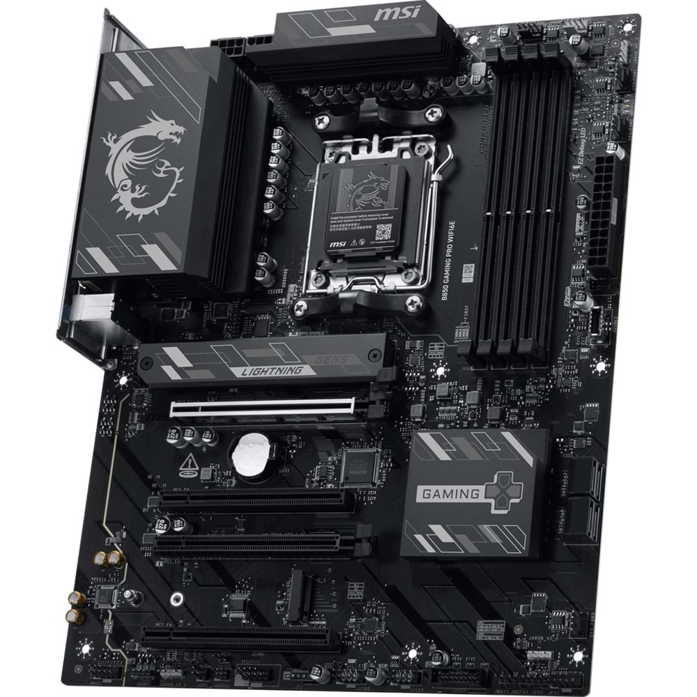 MSI B850 GAMING PRO WIFI6E HDMI-DP TYPEC PCIE 5.0 AM5 ATX