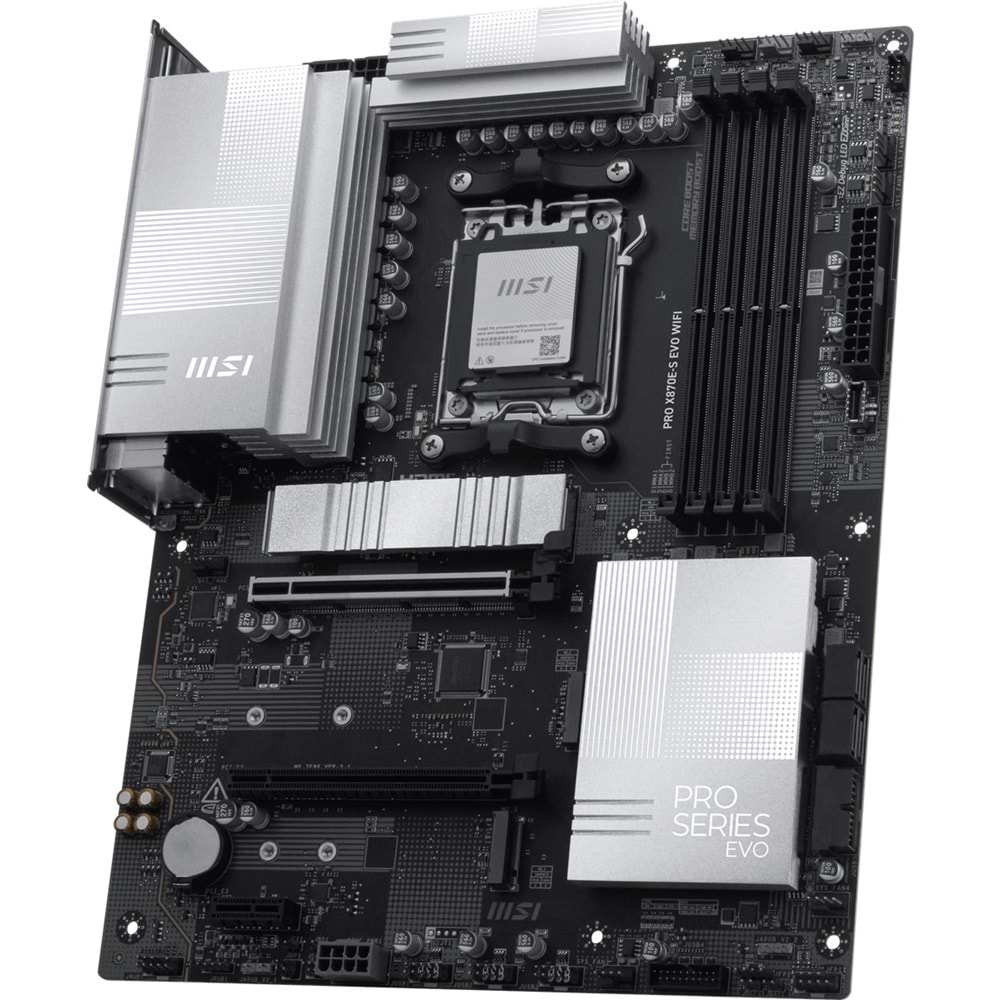 MSI PRO X870E-S EVO WIFI7 DDR5 HDMI-DP TYPEC PCIE 5.0 AM5 ATX