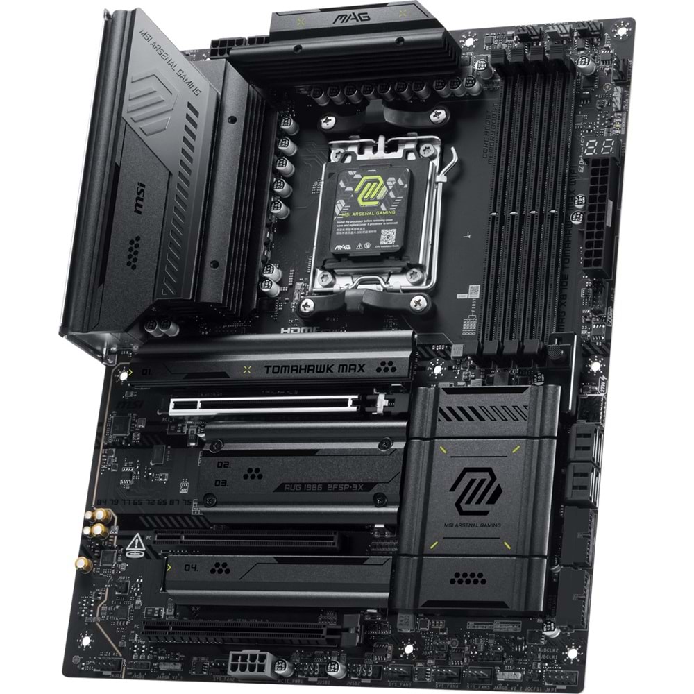 MSI MAG X870E TOMAHAWK MAX WIFI7 DDR5 HDMI-DP TYPEC PCIE 5.0 AM5 ATX